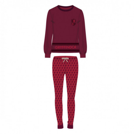 PIJAMA LARGO SINGLE JERSEY HARRY POTTER