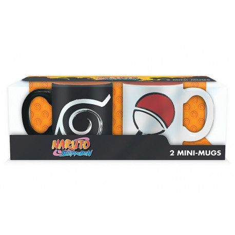 Set 2 Mini tazas Expresso 110 ml Naruto