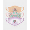 Pusheen Adult 3 Packs de Máscaras Aprovadas
