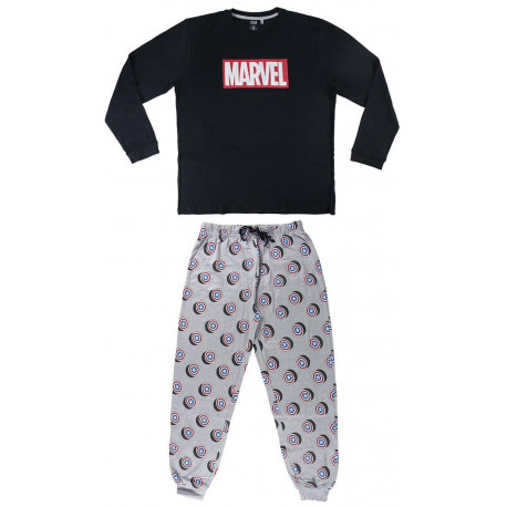 Pijama Marvel logo largo