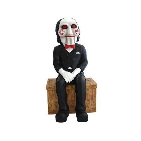 Muñeco Billy Saw sentado 30cm