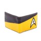 Cartera Star Trek logo Command amarilla