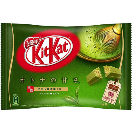 12 mini Kit Kat de Té Matcha