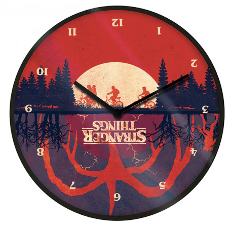 Reloj de Pared Upside Down Stranger Things