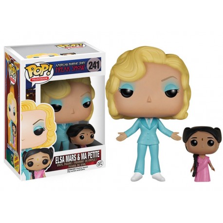 Funko Pop! American Horror Story Elsa Mars & Ma Petite de 10 cm