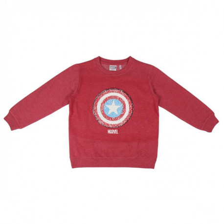 SUDADERA LENTEJUELAS COTTON BRUSHED AVENGERS
