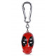 Llavero 3D Poliresina Logo Deadpool Marvel