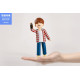 BTS Estatua PVC Art Toy V (Kim Taehyung) 15 cm