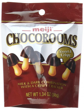 Meiji Chocorooms chocolate
