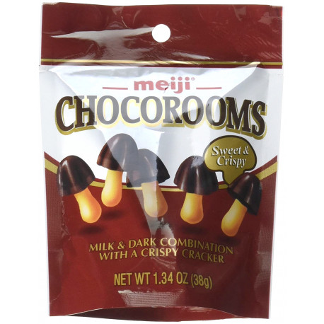 Meiji Chocorooms chocolate