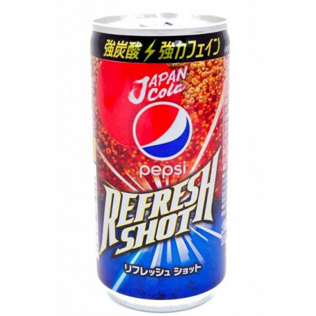 Pepsi refresh shot de soda japonesa
