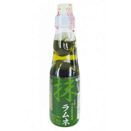 Botella de limonada Ramune de matcha Hata-kosen