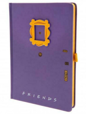 Libreta Cuaderno A5 premium Friends (Puerta)