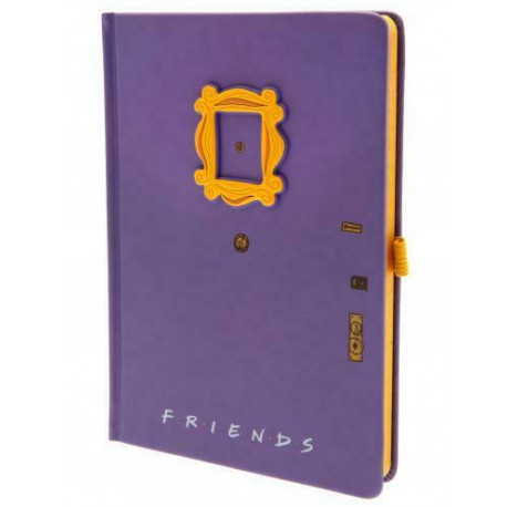 Libreta Cuaderno A5 premium Friends (Puerta)