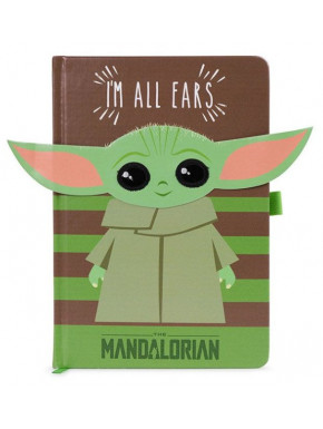Libreta A5 Baby Yoda The Mandalorian Ears