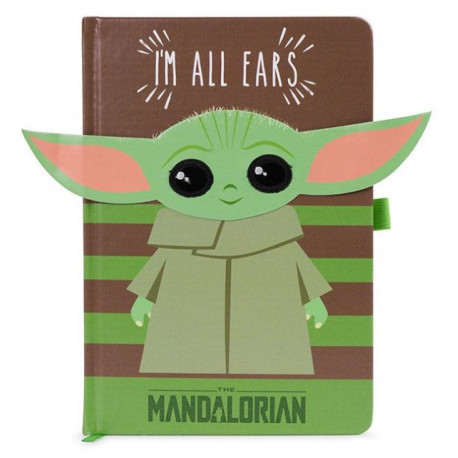 Libreta mium Mandalorian Im All Ears Verde