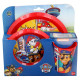 Set de Plato +  Cuenco + Vaso Patrulla Canina