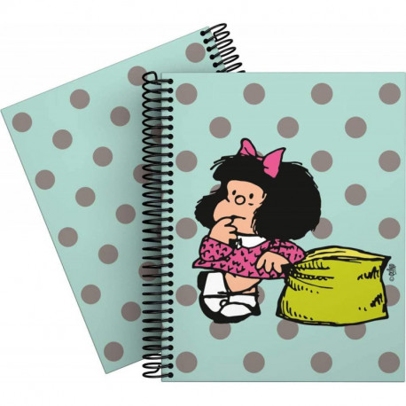 Cuaderno A5 Mafalda Dots
