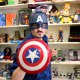Bouclier volant du Captain America de Marvel