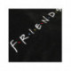 Albornoz Bordado Negro Friends