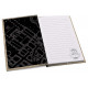 Pack de vaso de cristal XXL + Pin\'s + Carnet \"Jack\"de HARRY POTTER