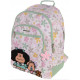 Mochila de Mafalda con diseño de flores
