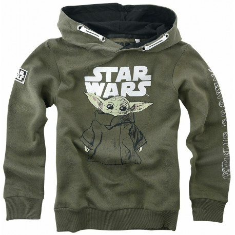Sudadera niño Baby Yoda El Mandaloriano