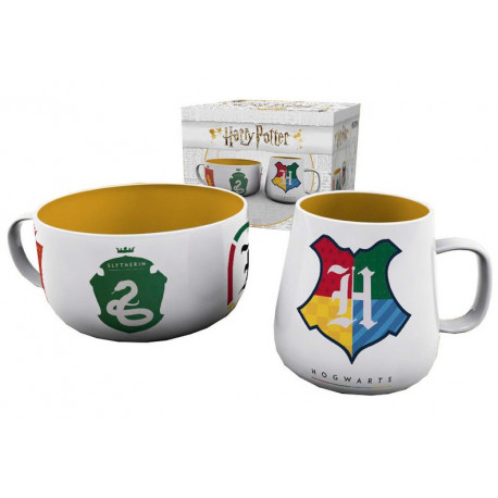 Conjunto de canecas casas Hogwarts Harry Potter
