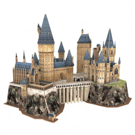 Puzzle 3D Castillo de Hogwarts (197 piezas) Harry Potter