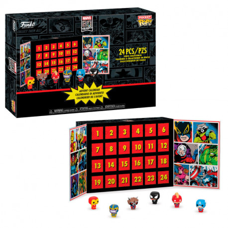Calendrier de l'avent 2019 Marvel Funko