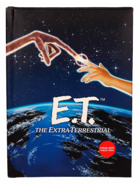 E.T. El Extraterrestre Libreta con luz
