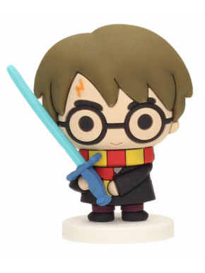 Mini figura de goma Harry Potter con Espada de Griffyndor