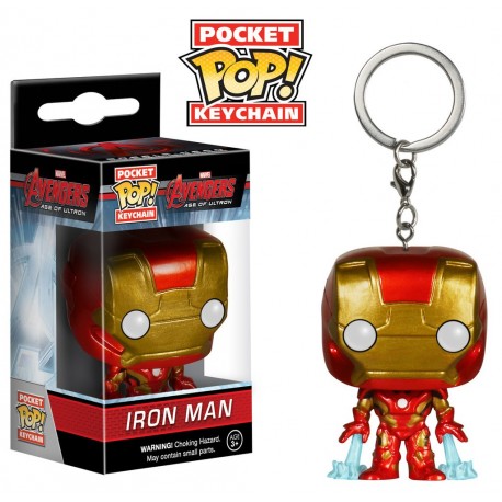 Mini- Chaveiro Funko Pop! Iron Man