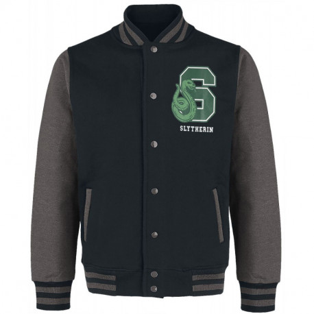 Chaqueta Beisbolera Slytherin Harry Potter