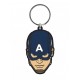 Keychain En Caoutchouc Captain America