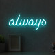 Neón LED Always Harry Potter