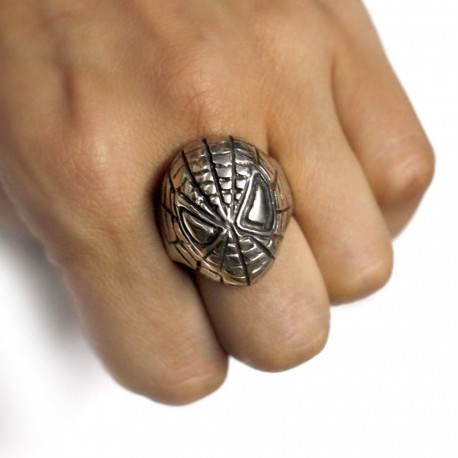 Replica Anello In Argento Spiderman