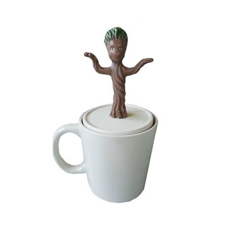 Caneca Groot com tampa