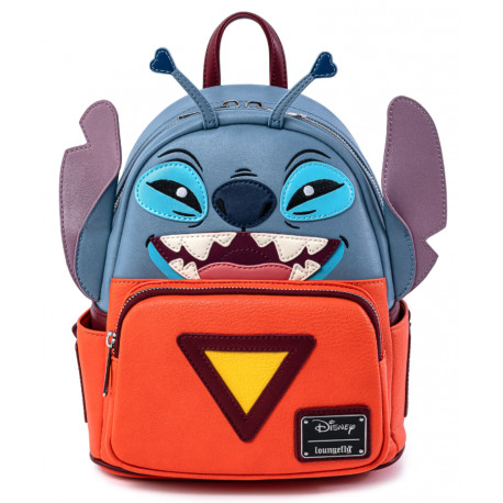 Mini Bolso Mochila Stitch Disney Loungefly Nave