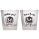 Lot de 2 verres à whisky Motorhead