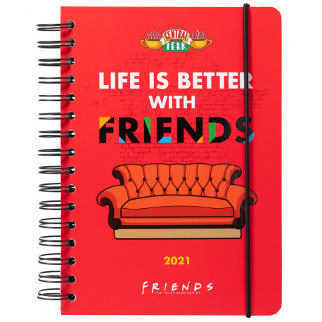 Agenda Semanal A5 Friends