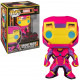 Funko POP! Figura Iron Man 9 cm Marvel Black Light
