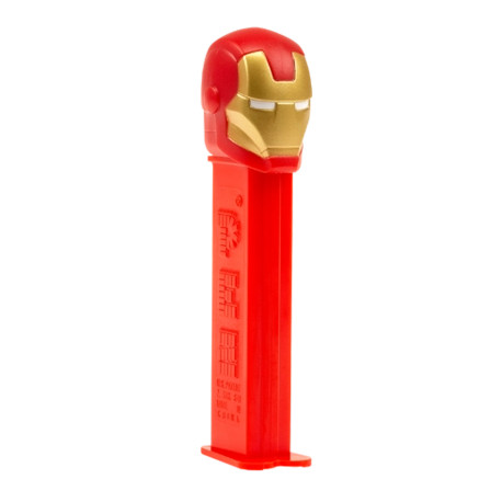 Dispenser PEZ Iron Man com balas veganas