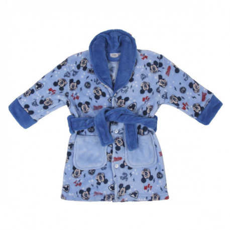 Bata de estar en casa Mickey Mouse azul