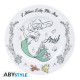 Set de 4 platos Princesas Disney