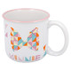 Taza oficial rosa de Minnie Mouse Disney
