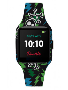 Smartwatch Doodle Skull