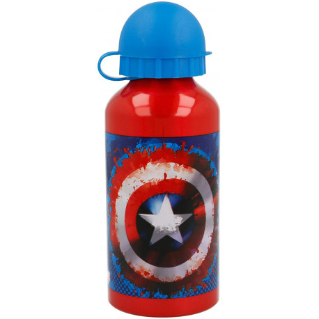 Cantine Captain America 400 ml avec bouclier