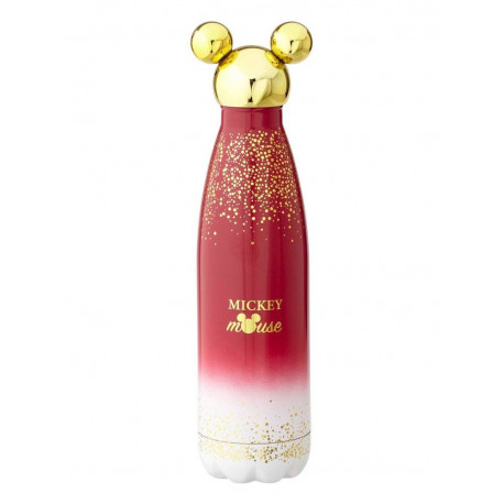 Botella de Agua Mickey Berry Glitter Disney
