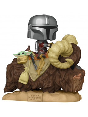 Funko POP! The Mandalorian e The Child no Bantha